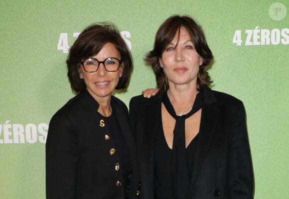 Rachida Dati et Mathilde Seigner - Avant-première du film "4 Zéros" au cinéma Pathé Palace à Paris le 15 octobre 2024. © Coadic Guirec/Bestimage