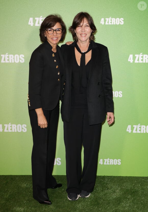 Rachida Dati et Mathilde Seigner - Avant-première du film "4 Zéros" au cinéma Pathé Palace à Paris le 15 octobre 2024. © Coadic Guirec/Bestimage