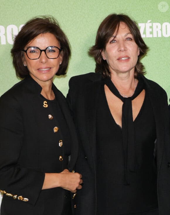 Rachida Dati et Mathilde Seigner - Avant-première du film "4 Zéros" au cinéma Pathé Palace à Paris le 15 octobre 2024. © Coadic Guirec/Bestimage