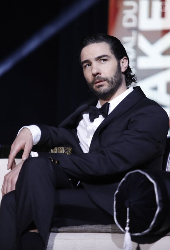 "Pour l'instant, ils ne savent pas ce que l'ont fait", a affirmé le comédienne dans les colonnes de l'hebdomadaire.
Tahar Rahim lors de la cérémonie de clôture de la 19ème édition du Festival International du Film de Marrakech (FIFM) au Palais des Congrès à Marrakech, le 19 novembre 2022. © Denis Guignebourg/Bestimage 