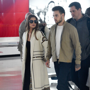 Cheryl Fernandez-Versini (Ex Chery Cole) et son compagnon Liam Payne (One Direction) arrivent à l'aéroport de Roissy Charlres de Gaulle, Roissy le 9 mai 2016.