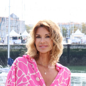 Ingrid Chauvin au photocall de la série "Demain Nous Appartient" lors de la 25ème édition du Festival de la fiction de la Rochelle, France, le 16 septembre 2023. © Denis Guignebourg/BestImage