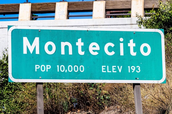 Montecito, CA - Vues de Montecito, la ville où vivent le prince Harry, duc de Sussex, et Meghan Markle, duchesse de Sussex, aux États-Unis. Sur la photo : Montecito