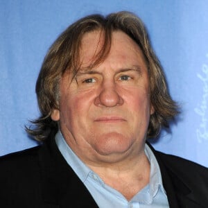 Gérard Depardieu lors d'un photocall pour "Mammuth" dans le cadre du 60e Festival du film de Berlin à l'hôtel Grand Hyatt à Berlin, Allemagne, le 19 février 2010. Photo par Nicolas Briquet/ABACAPRESS.COM