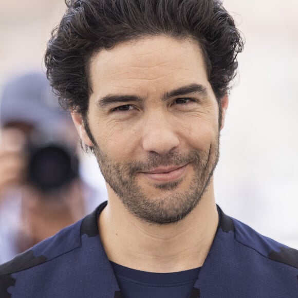 Tahar Rahim au photocall de "Don Juan" lors du 75ème Festival International du Film de Cannes, le 22 mai 2022. © Cyril Moreau/Bestimage 