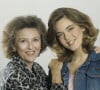 L'animatrice est aux commandes d'une émission culinaire chaque week-end sur France 3
Archives - En France, à Paris, chez elle, Nicole Courcel et sa fille Julie Andrieu en janvier 1991.