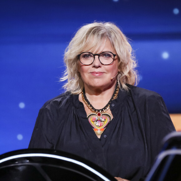 Exclusif - No Web - Laurence Boccolini - Tournage de l'émission "Sketch Story", présentée par L.Boccolini. Le 12 septembre 2022  © Jack Tribeca / Bestimage 