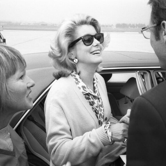 Catherine Deneuve en septembre 1985. Photo par Imago/ABACAPRESS.COM