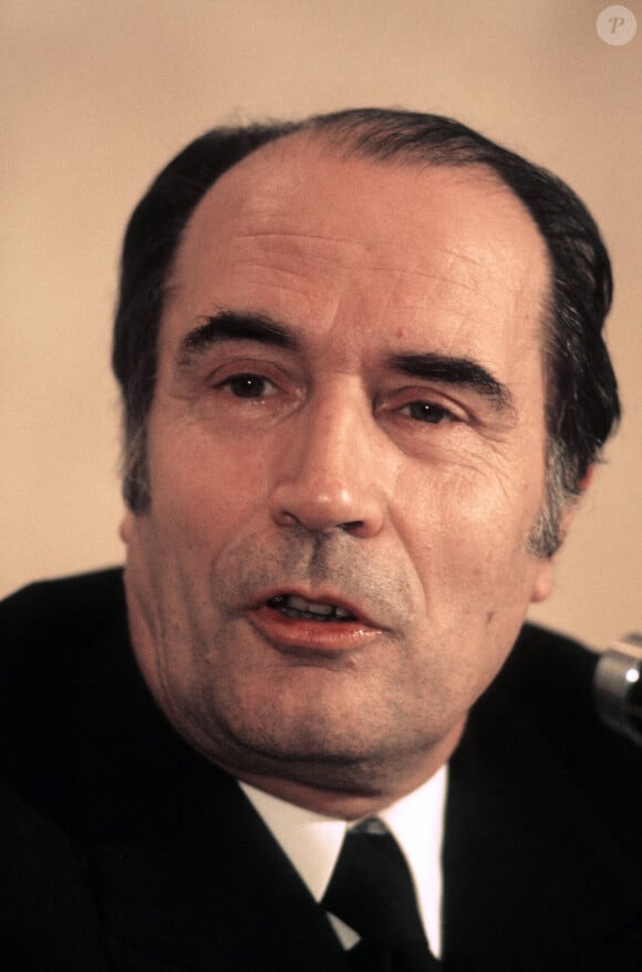 Archive - François Mitterrand - François Mitterrand France lors d'une conférence de presse