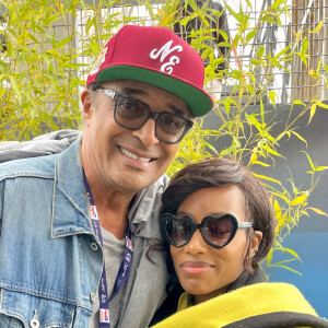 Malika a gardé sa grossesse secrète pendant de longs mois
Yannick Noah et sa compagne Malika, enceinte, lors des "24H du Mans". © Fabien Faure/Bestimage