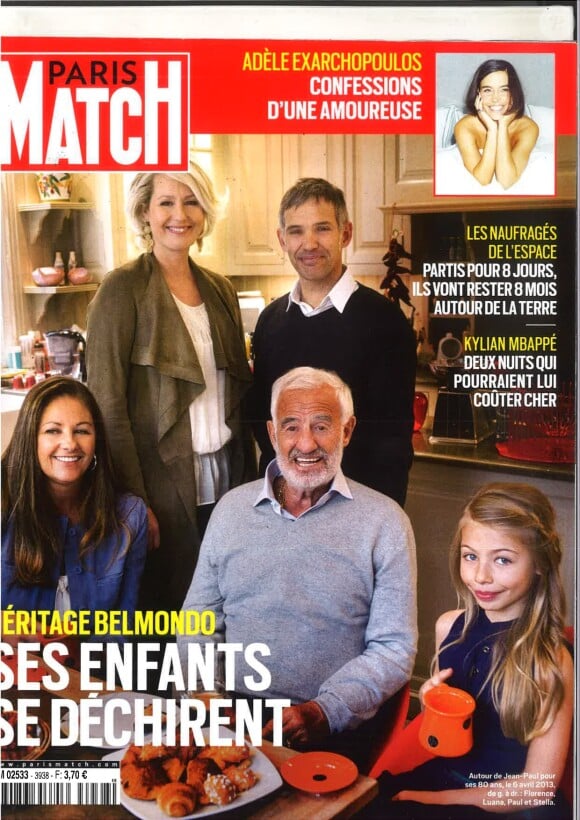 Couverture de "Paris Match", numéro du 24 octobre 2024.