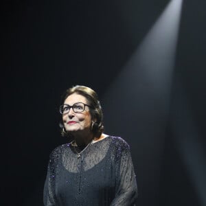 Exclusif - Nana Mouskouri - Concert "Michel Legrand & Friends" en hommage à Michel Legrand au Grand Rex à Paris le 17 avril 2019.