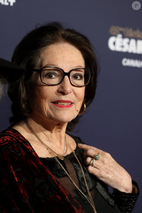 Nana Mouskouri - Photocall de la 42ème cérémonie des Cesars à la salle Pleyel à Paris, le 24 février 2017.