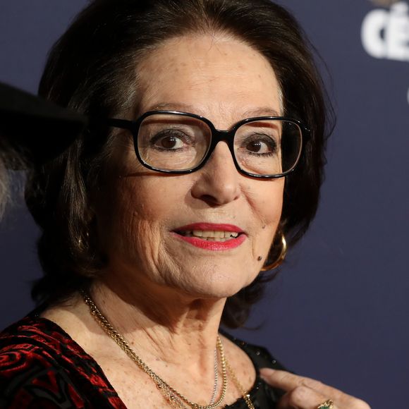 Nana Mouskouri - Photocall de la 42ème cérémonie des Cesars à la salle Pleyel à Paris, le 24 février 2017.