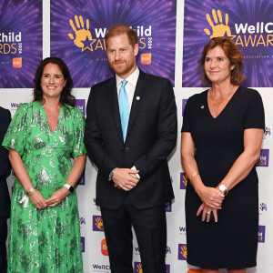 Le prince Harry, duc de Sussex, participe en tant que parrain aux WellChild Awards à Londres, le 30 septembre 2024. Les WellChild Awards récompensent les qualités inspirantes de certains des jeunes gravement malades du pays et le dévouement de ceux qui les maintiennent en bonne santé et heureux, notamment les professionnels de la santé, de l'aide sociale et de l'éducation. Le Prince Harry assiste régulièrement à l'événement annuel organisé par WellChild, l'organisme caritatif national qui fournit un réseau national d'infirmières, des projets de rénovation domiciliaire et des programmes de soutien aux familles.