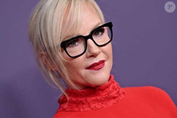 Rachael Harris au photocall de la soirée Women In Film Annual Gala à l'hôtel Beverly Hilton à Los Angeles le 24 octobre 2024.