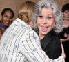 Entourée de Jane Fonda et Kate Winslet 
Kate Winslet et Jane Fonda au photocall de la soirée Women In Film Annual Gala à l'hôtel Beverly Hilton à Los Angeles le 24 octobre 2024. 