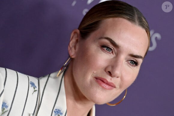 Kate Winslet au photocall de la soirée Women In Film Annual Gala à l'hôtel Beverly Hilton à Los Angeles le 24 octobre 2024.