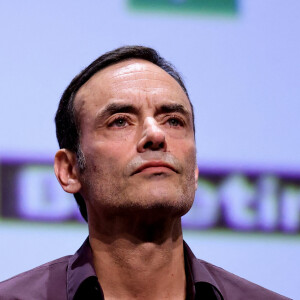 Vincent Lindon, Anthony Delon - Pour la séance de clôture de la 16ème édition du Festival Lumière de Lyon, un hommage tout particulier a été rendu à l'acteur Alain Delon en projetant "Plein Soleil" de René Clément.  Le 20 octobre 2024. © Dominique Jacovides/Bestimage 