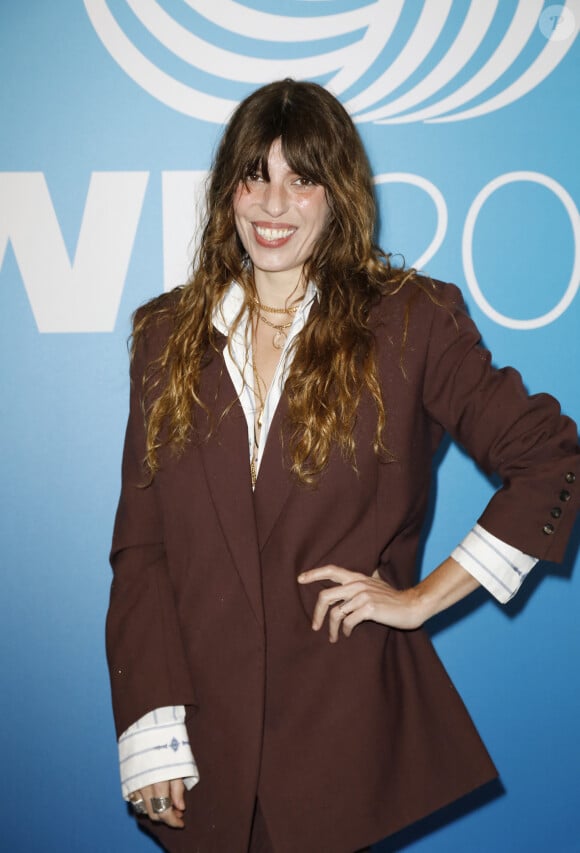 Lou Doillon - Remise des Prix International Woolmark 2023 au Mini Palais à Paris le 15 mai 2023. L'International Woolmark Prize met en avant la beauté et la versatilité de la laine mérinos australienne en récompensant les designers les plus prometteurs à travers le monde. Ce prestigieux prix a été remis par le passé à de nombreuses légendes de l'industrie de la mode. © Marc Ausset-Lacroix/Bestimage 