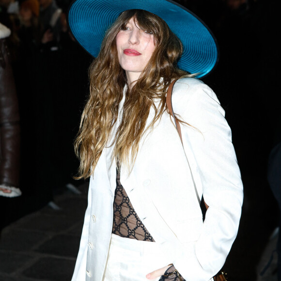 Lou Doillon - Arrivées au défilé de mode Haute-Couture "Jean Paul Gaultier" lors de la fashion week de Paris. Le 25 janvier 2023 © Veeren-Christophe Clovis / Bestimage 