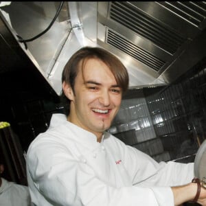 Cyril Lignac a rouvert les portes du "Grand Café de la Poste" a Marrakech, mythique restaurant des annees 20 en 2005.