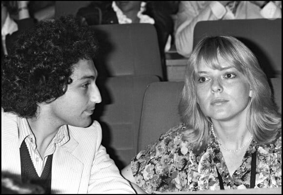 Michel Berger et France Gall au Palais des Congrès à Paris pour la première de Robert Charlebois en 1979