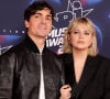 Florian Rossi et sa compagne Louane Emera au photocall de la 25ème cérémonie des "NRJ Music Awards (NMA)" au palais des Festivals et des Congrès de Cannes, France. © Dominique Jacovides/Bestimage