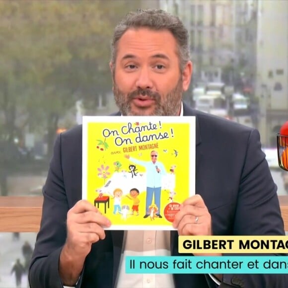 Bruce Toussaint a reçu Gilbert Montagné dans "Bonjour !" le mardi 29 octobre 2024 sur TF1
Bruce Toussaint sur le plateau de "Bonjour !"