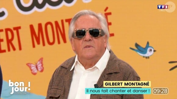 Bruce Toussaint a commis une maladresse en évoquant le parcours de Gilbert Montagné
Gilbert Montagné sur le plateau de "Bonjour !"