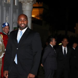 Teddy Riner - Dîner d'Etat offert par sa Majesté le roi Mohammed VI du Maroc en l'honneur du Président de la République Emmanuel Macron et de la première dame Brigitte Macron au Palais Royal de Rabat au Maroc le 29 Octobre 2024. © Dominique Jacovides/Bestimage 