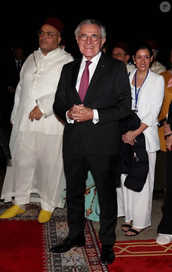 Gérard Mestrallet - Dîner d'Etat offert par sa Majesté le roi Mohammed VI du Maroc en l'honneur du Président de la République Emmanuel Macron et de la première dame Brigitte Macron au Palais Royal de Rabat au Maroc le 29 Octobre 2024. © Dominique Jacovides/Bestimage 