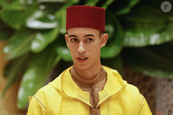 Prince Moulay El Hassan lors du banquet d'Etat organisé par le roi Mohammed VI en leur honneur à Rabat au Maroc, le 29 octobre 2024 © Ludovic Marin/Pool/Bestimage