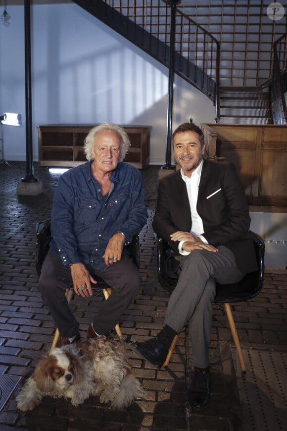 Exclusif - Didier Barbelivien, Bernard Montiel - Enregistrement de l'émission "Animaux Stars", présentée par B.Montiel et diffusée le 2 novembre sur Animaux TV. Le 23 septembre 2024 © Jack Tribeca / Bestimage