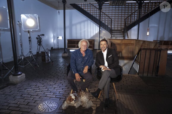 Exclusif - Didier Barbelivien, Bernard Montiel - Enregistrement de l'émission "Animaux Stars", présentée par B.Montiel et diffusée le 2 novembre sur Animaux TV. Le 23 septembre 2024 © Jack Tribeca / Bestimage