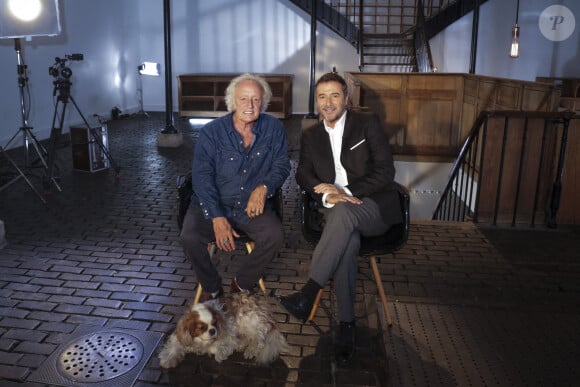 Exclusif - Didier Barbelivien, Bernard Montiel - Enregistrement de l'émission "Animaux Stars", présentée par B.Montiel et diffusée le 2 novembre sur Animaux TV. Le 23 septembre 2024 © Jack Tribeca / Bestimage