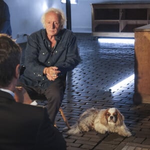 Un adorable Cavalier King Charles Spaniel
Exclusif - Didier Barbelivien - Enregistrement de l'émission "Animaux Stars", présentée par B.Montiel et diffusée le 2 novembre sur Animaux TV. Le 23 septembre 2024 © Jack Tribeca / Bestimage