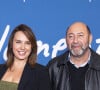 Julia Vignali et son mari Kad Merad - Avant-première du film "Finalement" de C. Lelouch qui fête son 87ème anniversaire au Grand Rex à Paris le 30 octobre 2024. © Pierre Perusseau/Bestimage 