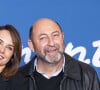 Julia Vignali et son mari Kad Merad - Avant-première du film "Finalement" de C. Lelouch qui fête son 87ème anniversaire au Grand Rex à Paris le 30 octobre 2024. © Pierre Perusseau/Bestimage 