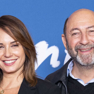 Julia Vignali et son mari Kad Merad - Avant-première du film "Finalement" de C. Lelouch qui fête son 87ème anniversaire au Grand Rex à Paris le 30 octobre 2024. © Pierre Perusseau/Bestimage 