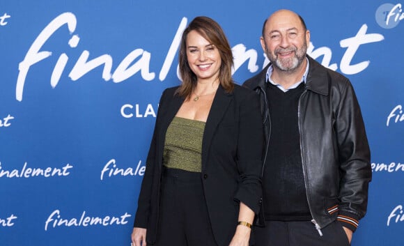 Julia Vignali et son mari Kad Merad - Avant-première du film "Finalement" de C. Lelouch qui fête son 87ème anniversaire au Grand Rex à Paris le 30 octobre 2024. © Pierre Perusseau/Bestimage 