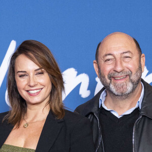 Julia Vignali et son mari Kad Merad - Avant-première du film "Finalement" de C. Lelouch qui fête son 87ème anniversaire au Grand Rex à Paris le 30 octobre 2024. © Pierre Perusseau/Bestimage 