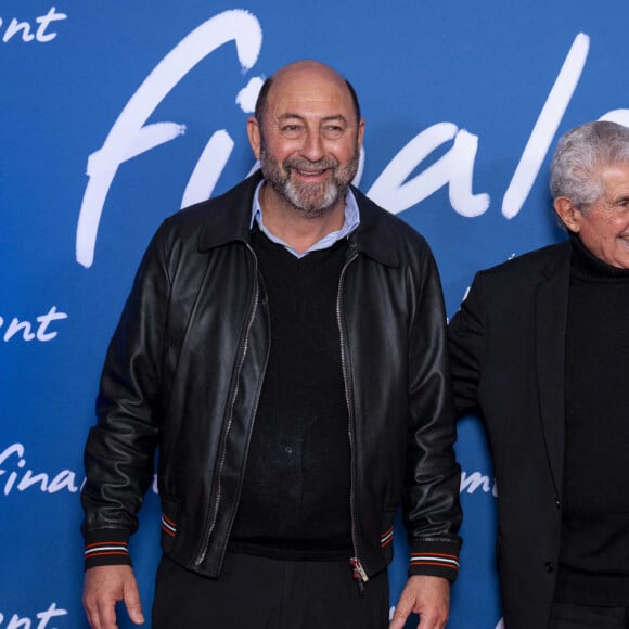 Kad Merad, Claude Lelouch et Barbara Pravi - Avant-première du film "Finalement" de C. Lelouch qui fête son 87ème anniversaire au Grand Rex à Paris le 30 octobre 2024. © Pierre Perusseau/Bestimage 