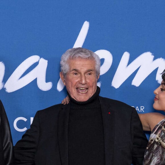 Kad Merad, Claude Lelouch et Barbara Pravi - Avant-première du film "Finalement" de C. Lelouch qui fête son 87ème anniversaire au Grand Rex à Paris le 30 octobre 2024. © Pierre Perusseau/Bestimage 