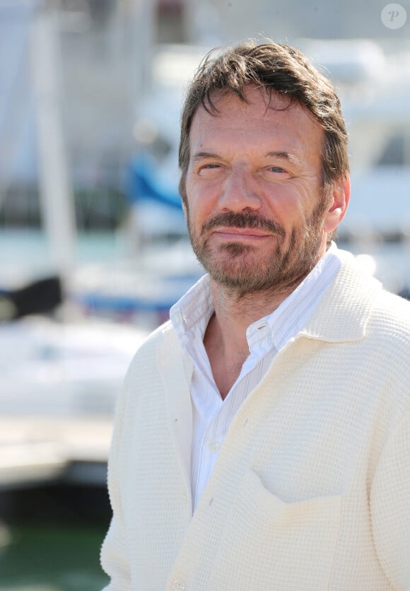 Samuel Le Bihan - Photocall de la série "Carpe Diem" lors de la 26ème Edition du Festival de la Fiction de La Rochelle. Le 14 septembre 2024 © Patrick Bernard / Bestimage