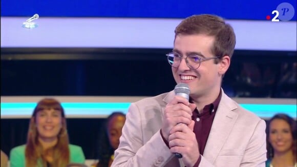 Laurens sur le plateau de "N'oubliez pas les paroles"