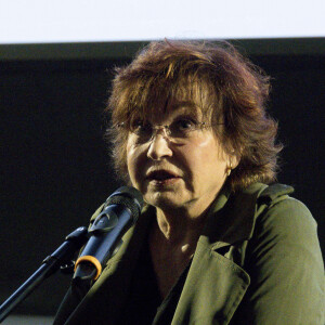 L'actrice française Marlène Jobert anime une master class lors du festival Lumière au cinéma Pathé Bellecour à Lyon, France, le 20 octobre 2022. © Sandrine Thesillat/Panoramic/Bestimage 