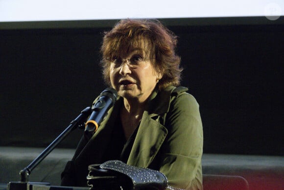 L'actrice française Marlène Jobert anime une master class lors du festival Lumière au cinéma Pathé Bellecour à Lyon, France, le 20 octobre 2022. © Sandrine Thesillat/Panoramic/Bestimage 