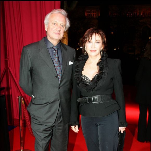 Marlène Jobert et son mari Walter Green - 32ème cérémonie des César 2007 au théâtre du Chatelet.