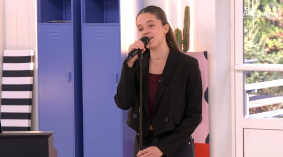 Evaluation de Julie dans la "Star Academy 2024", le 4 novembre